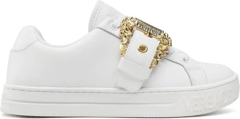 Versace Jeans Couture Witte Sneakers voor Dames White Dames