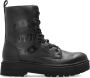 Versace Jeans Couture Leren veterschoenen met logo - Thumbnail 1