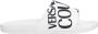Versace Jeans Couture Logo Multikleur Slides White Heren - Thumbnail 5