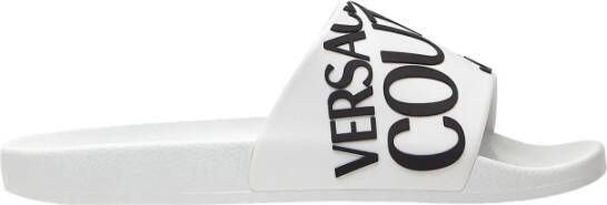 Versace Jeans Couture E0Ywasq2 Lage schuifregelaars Wit Heren