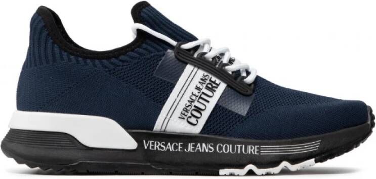 Versace Jeans Couture Low-top sneakers ontmoette het logo Blauw Heren