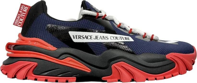 Versace Jeans Couture Marine Sneakers van Blauw Heren
