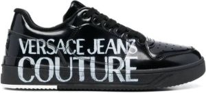 Versace Jeans Couture Men Shoes Sneakers Black Ss23 Zwart Heren