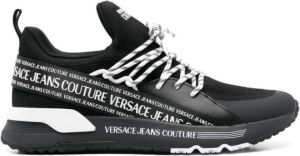 Versace Jeans Couture Men Shoes Sneakers Black Ss23 Zwart Heren
