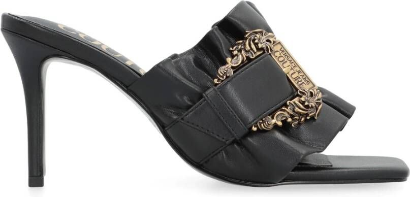 Versace Jeans Couture Muiltjes met stilettohak en verstelbare band