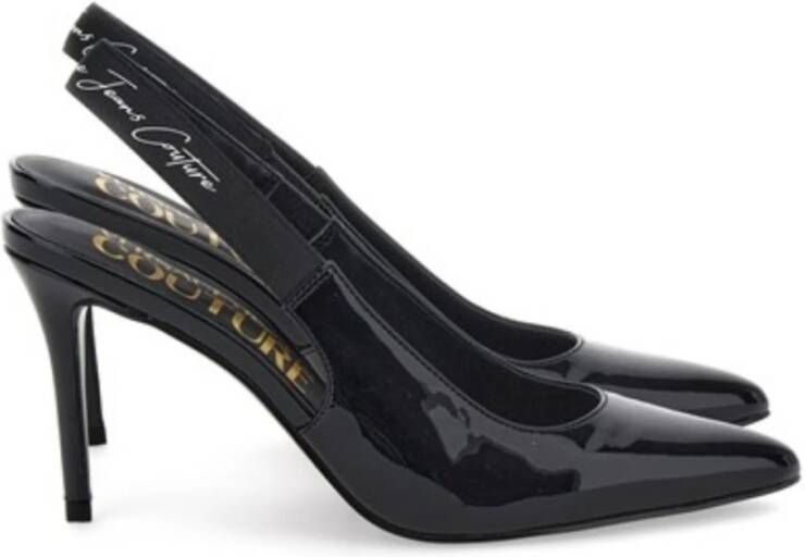 Versace Jeans Couture Platte schoenen Black Dames