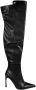 Versace Jeans Couture Puntige Neus Over-de-Knie Laarzen - Thumbnail 1