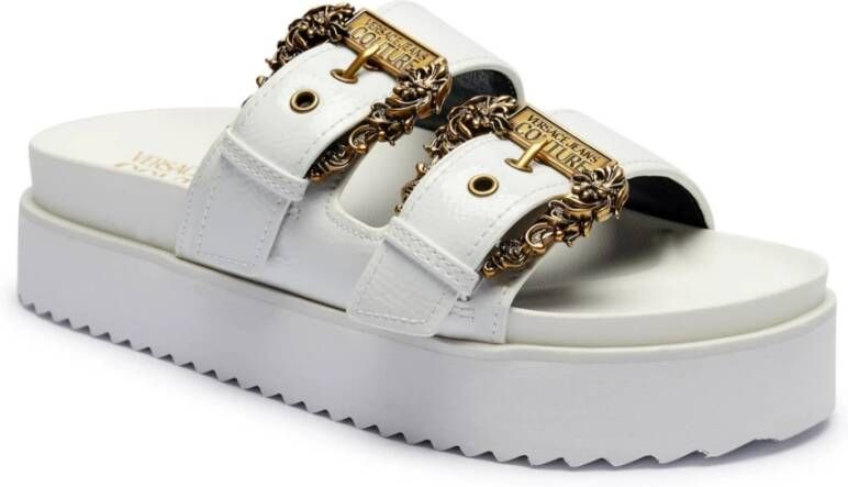 Versace Jeans Couture Sandalen Fondo Arizona Dis. Sm1 in wit