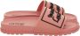 Versace Jeans Couture Slippers & Mules Fondo Shelly Dis. Sq2 in poeder roze - Thumbnail 1