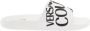 Versace Jeans Couture Logo Multikleur Slides White Heren - Thumbnail 1