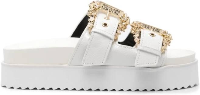 Versace Jeans Couture Sandals White Dames