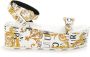 Versace Jeans Couture Multikleur Sandalen Ss23 White Dames - Thumbnail 3