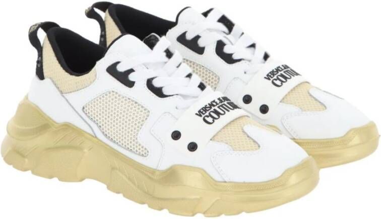 Versace Jeans Couture Witte Sneakers White Heren