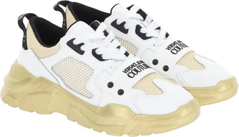 Versace Jeans Couture Witte Sneakers White Heren