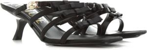 Versace Jeans Couture Heeled Mules Zwart Dames