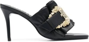 Versace Jeans Couture Women Heels Shoes Zwart Dames