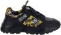 Versace Jeans Couture Speedtrack Logo Couture Sneakers Zwart Heren - Thumbnail 2