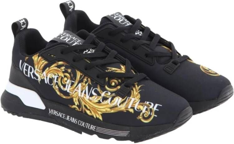 Versace Jeans Couture Logo Space Couture Sneakers Black Heren