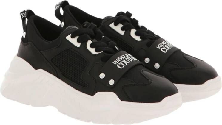 Versace Jeans Fondo Speedtrack Lage sneakers Leren Sneaker Heren Wit - Foto 8