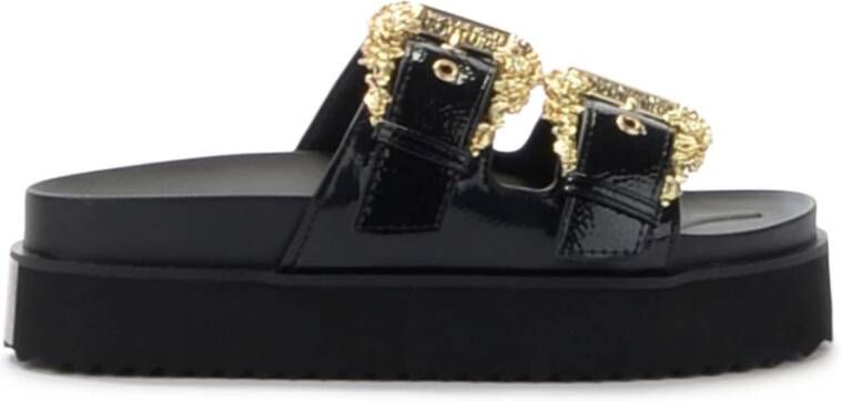 Versace Jeans Couture Sliders Zwart Dames