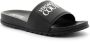 Versace Jeans Couture Logo Sliders Black Zwart - Thumbnail 15