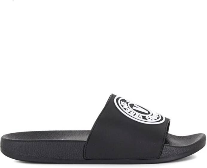 Versace Jeans Couture Sliders Zwart Heren