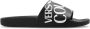 Versace Jeans Couture Slides met logo Black Dames - Thumbnail 4
