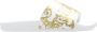 Versace Jeans Couture Witte Sandalen Levendig Ontwerp White Dames - Thumbnail 1