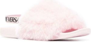 Versace Jeans Couture Rose Leisure Open Slippers Roze Dames