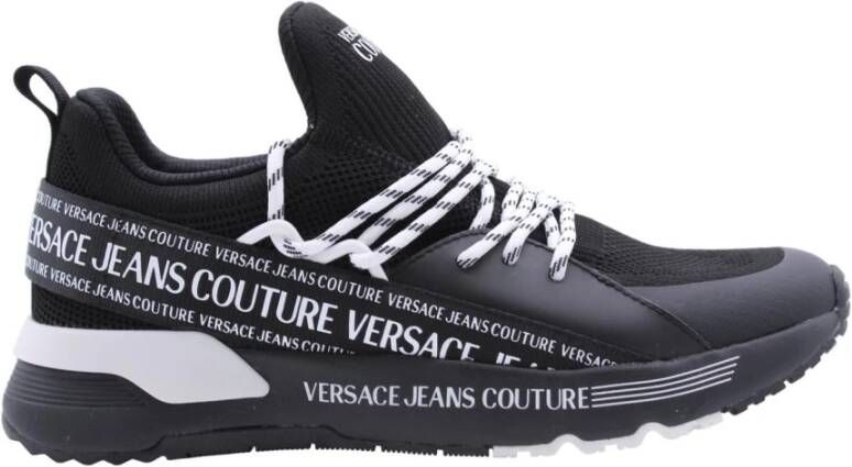 Versace Jeans Couture Women Shoes Sneakers 73Va3Skl Zp013 899 Black Zwart Dames - Foto 20