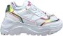 Versace Jeans Couture Rainbow Stitch Detail Chunky Sneakers Wo White - Thumbnail 7