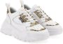 Versace Jeans Couture Witte Sneakers voor Vrouwen White Dames - Thumbnail 8