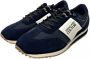 Versace Jeans Couture Retro Blauwe Nylon Sneakers Blue Heren - Thumbnail 1