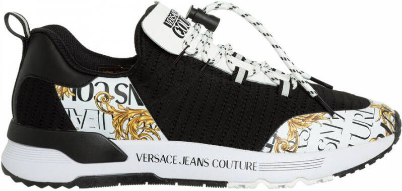 Versace Jeans Couture Barok Print Leren Sneakers voor Vrouwen Multicolor Dames - Foto 9