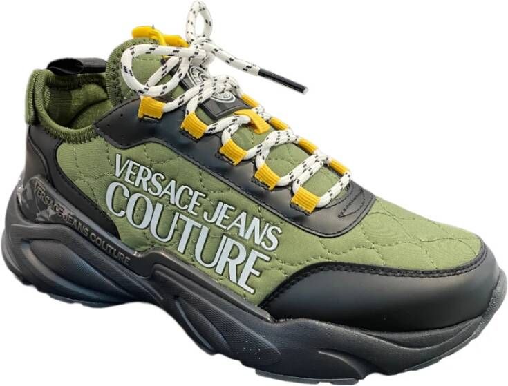 Versace Jeans CoutureHeren Schoenen Sneakers Schoenen Heren Sneakers Groen  Sneakers Beste prijzen hier om u te geven wat u wilt groothandelsprijzen