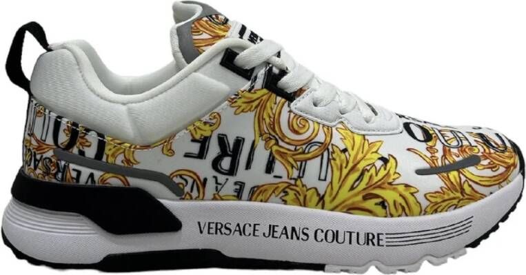 Versace Jeans Couture Barocco Print Nylon Sneakers voor Heren Multicolor Heren