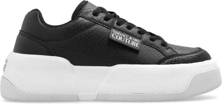 Versace sneakers dames 2025 zwart