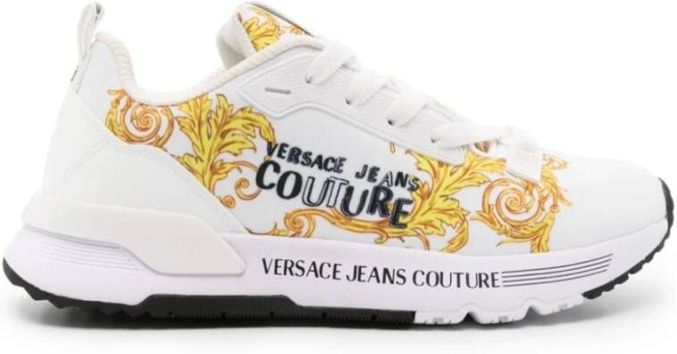 Versace Jeans Couture Dynamic Watercolour Couture Sneakers White Dames