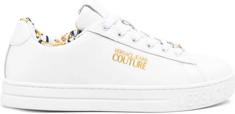 Versace Jeans Couture Witte Court 88 Sneakers SKL White Dames