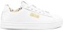 Versace Witte Leren Sneakers met Gouden Logo White Dames - Thumbnail 7