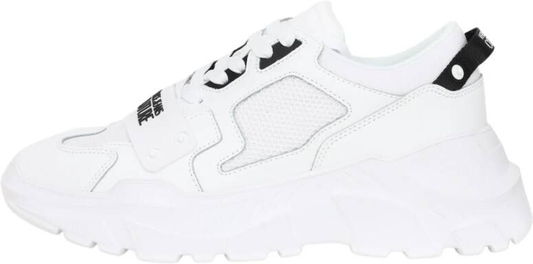 Versace Jeans Couture Heren Sneakers 74Ya3Sc4 Zp253 003 Blanc White Heren - Foto 5