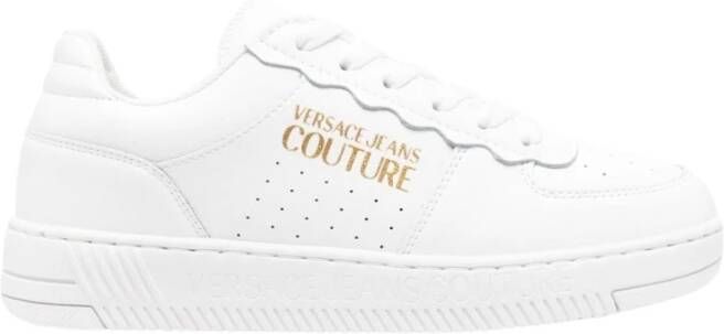 Versace Jeans Fondo Meyssa Lage sneakers Leren Sneaker Dames Wit - Foto 3