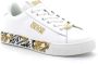 Versace Jeans Couture Court 88 Logo Brush Couture Sneakers Wit Dames - Thumbnail 1