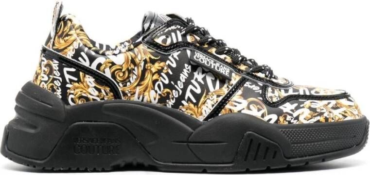 Versace Jeans Couture Logo Brush Couture Sneakers White Dames