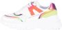 Versace Jeans Couture Women& Shoes Sneakers 74Va3Sc4 Zs673 MD7 Iris White Wit - Thumbnail 9