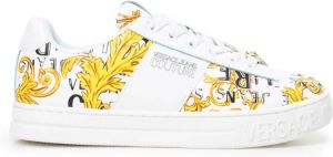 Versace Jeans Couture Women& Shoes Sneakers 74Va3Ska Zp238 G03 White Wit Dames