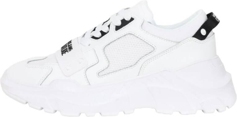 Versace Jeans Fondo Speedtrack Lage sneakers Leren Sneaker Heren Wit - Foto 10