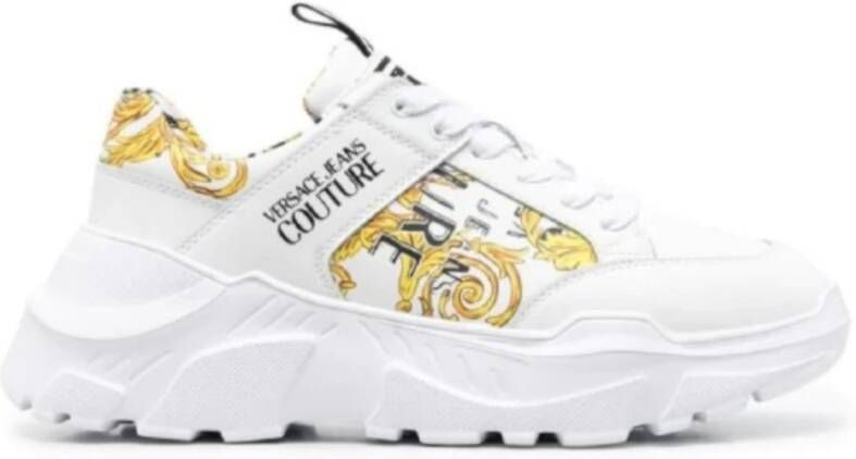 Versace Jeans Couture Speedtrack Logo Couture White Sneaker Wit Heren - Foto 5