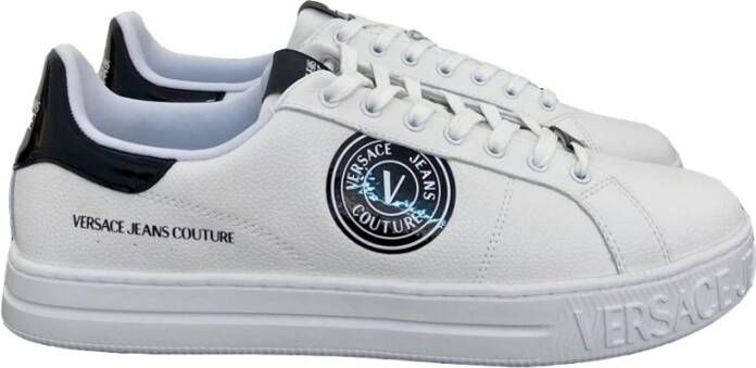 Versace Jeans Couture Stijlvolle Sneakers voor Heren White Heren