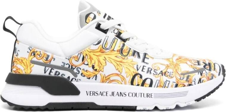 Versace Jeans Couture Barocco Print Nylon Sneakers voor Heren Multicolor Heren